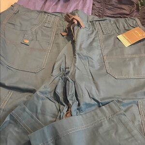 Dickies Teal Cargo scrub pants